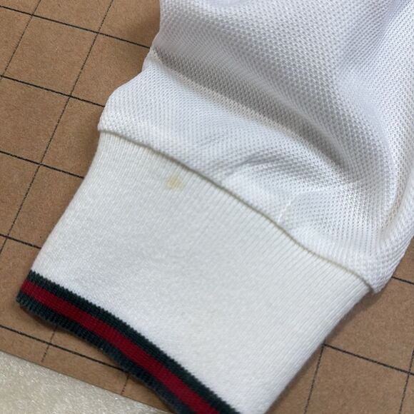 Gucci Equestrian Mock Neck Web Polo Long Sleeve Xs - Picture 10 of 10